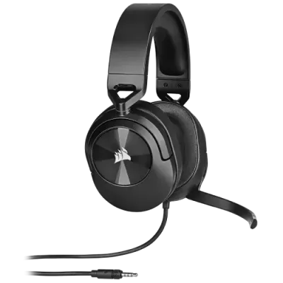 Corsair HS55 Stereo 3.5mm Wired Gaming Headphone Carbon